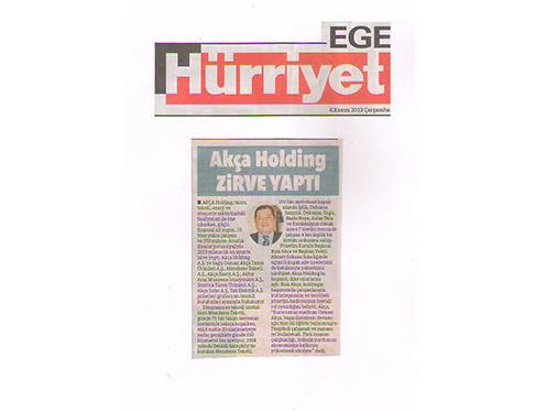 Akça Holding zirve yaptı