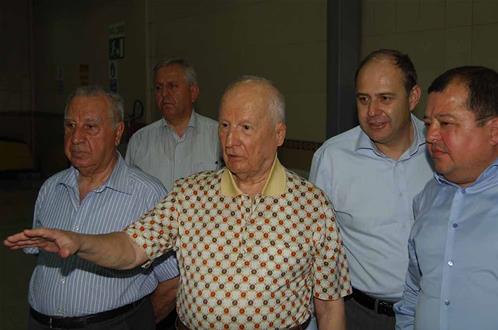 7. Cumhurbaşkanı Kenan Evren ve Emekli Orgeneral Fikret Küpeli Menderes’te 