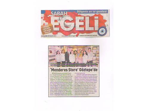 Menderes Store Göztepe'de