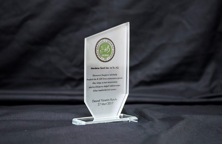 Menderes Textile Awarded by DESİAD