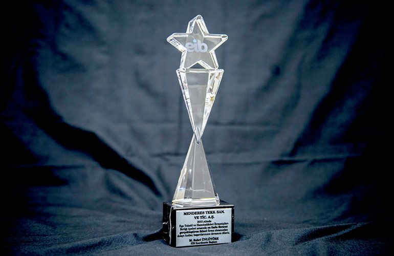 Menderes Textile Awarded by Aegean Exporters’ Associations