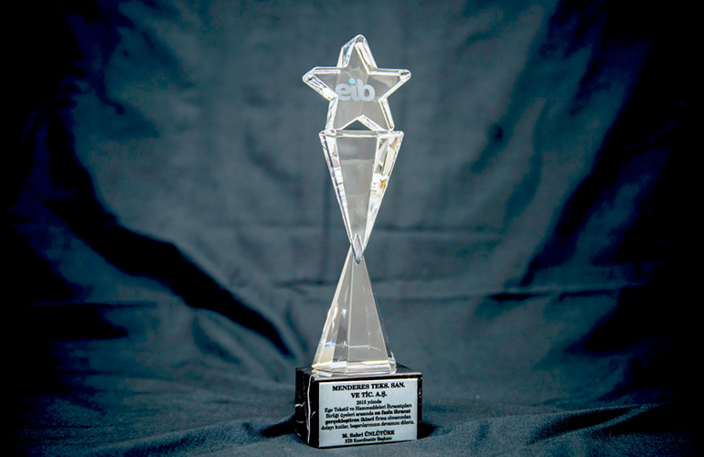 Menderes Textile Awarded by Aegean Exporters’ Associations