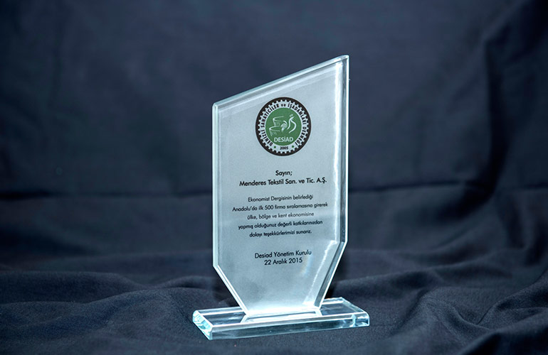 Menderes Anatolia in the Top 500