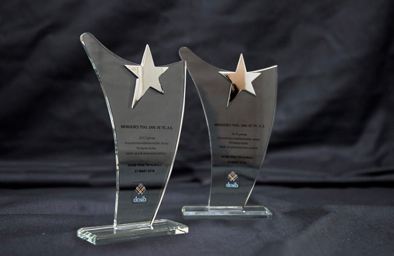 Export Stars Award to Menderes Tekstil from DENIB